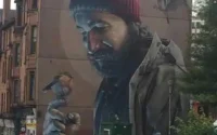 Modern-day depiction of St. Mungo.