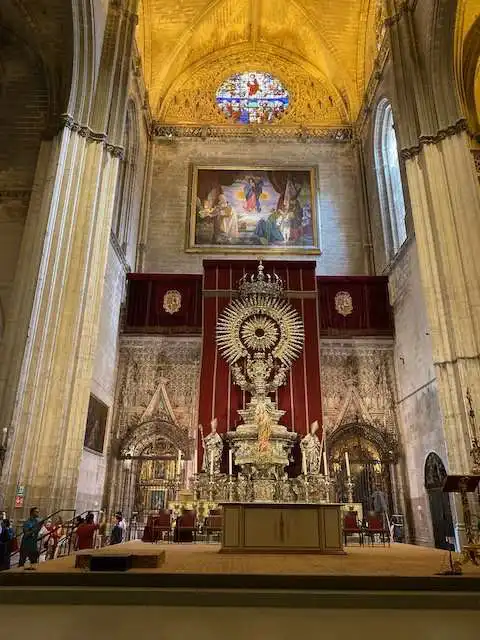 Inside Sevilla's Cathedral