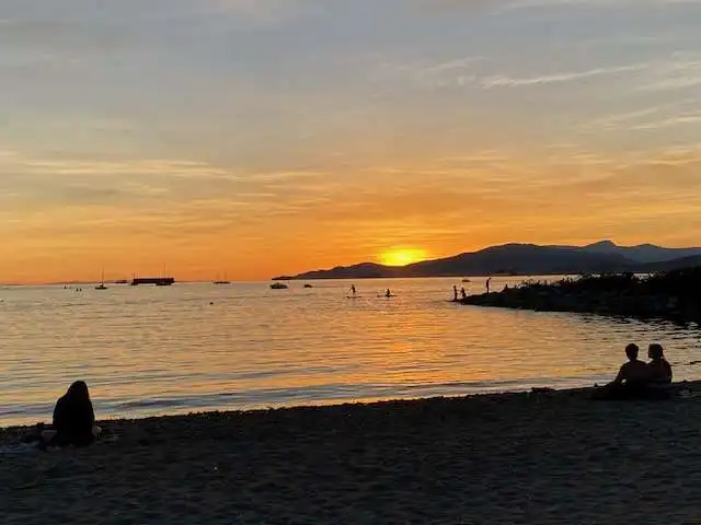 Sunset at Vancouver's Sunset Beach
