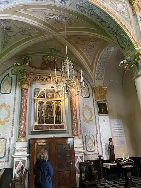 Yet another chandelier in a church