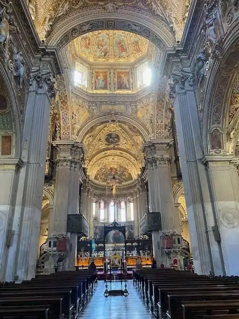 The nave of the Basilica of Santa Maria Maggiore