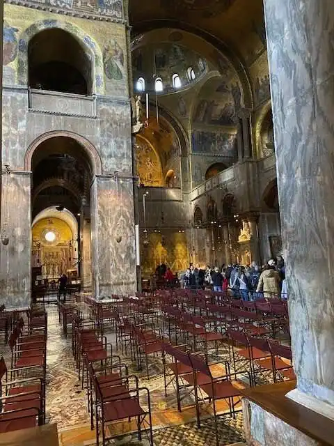 Interior of St. Mark's Basilica