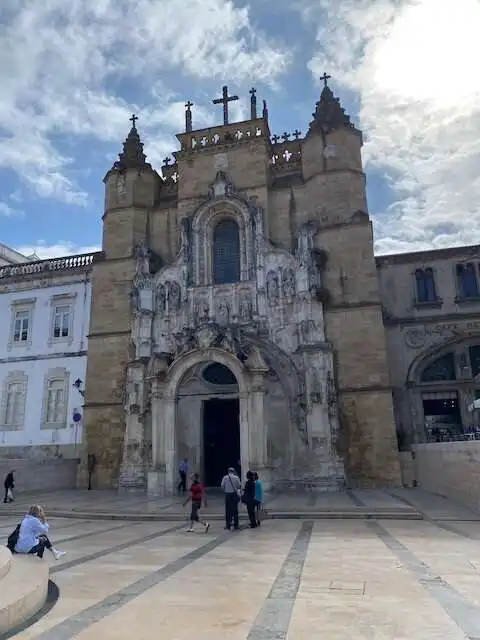 Exterior of the Church of Santa Cruz