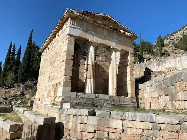 The treasury building