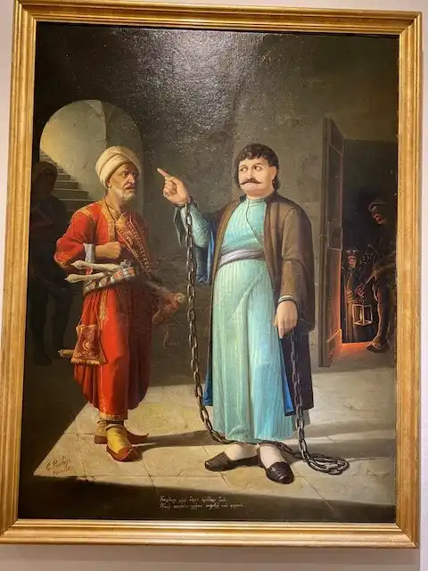 One of the paintings at the National Gallery