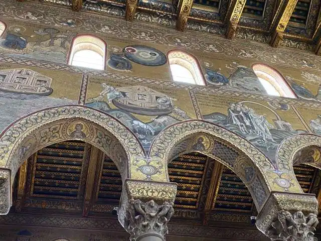Mosaics in the Monreale Cathedral