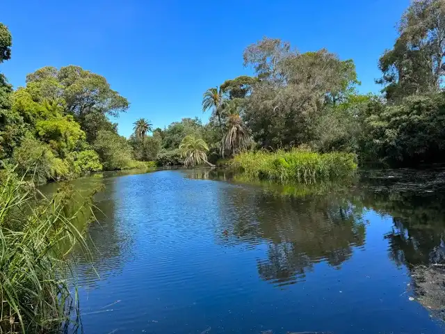 A portion of Ornamental Lake