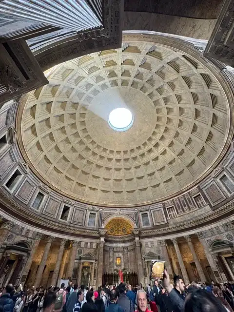 Interior of Rome's Pantheon