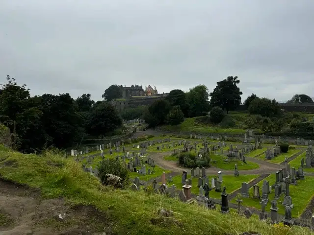 Another part of the kirkyard cemetery