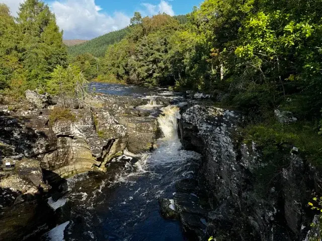 View from Invermoriston Old Bridge