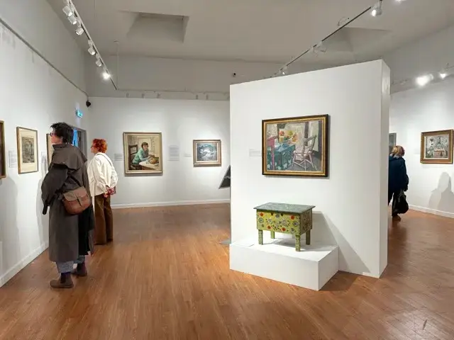 Art gallery at the Inverness Museum and Art Gallery
