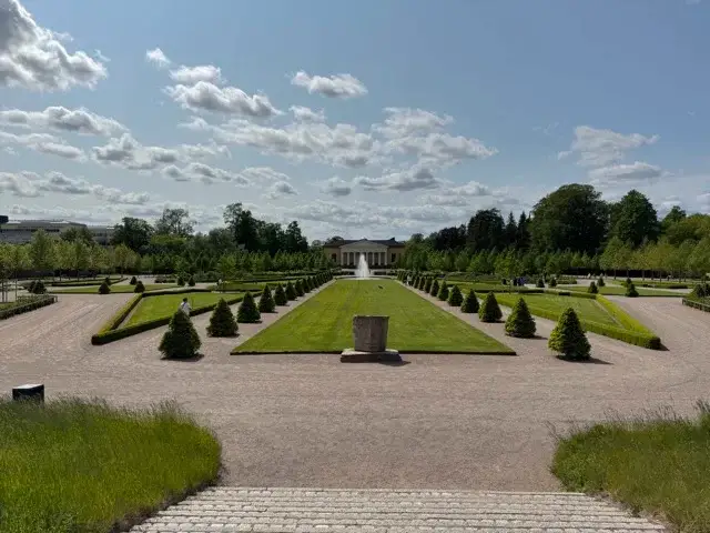 Baroque garden at the Botaniska Trädgården (The Linnaean Gardens of Uppsala)