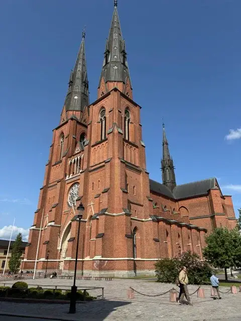 Exterior of the Uppsala Domkyrkan
