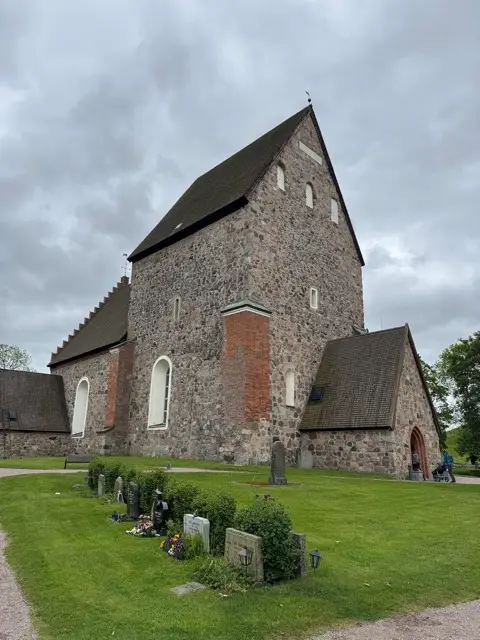 Exterior of the Gamla Uppsala Kyrka