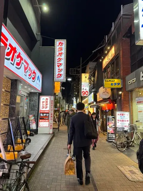 Pedestrian lane in Tokyo