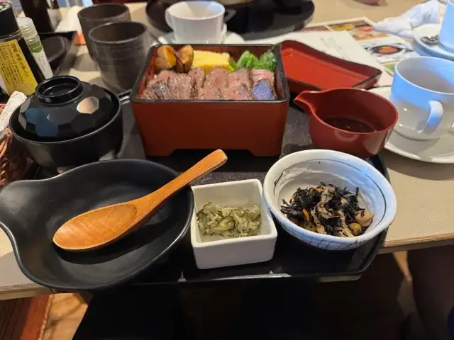 My main course on the Tokyo Food Tour