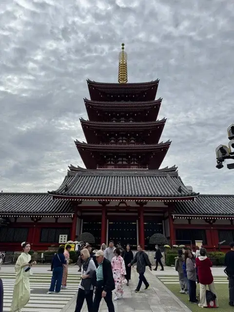 Five-storey pagoda at Senso-ji