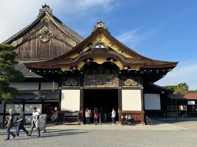 Front of Ninomaru-goten Palace at Nijo Castle