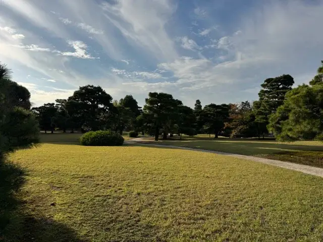 Some of the grounds at Nijo Castle
