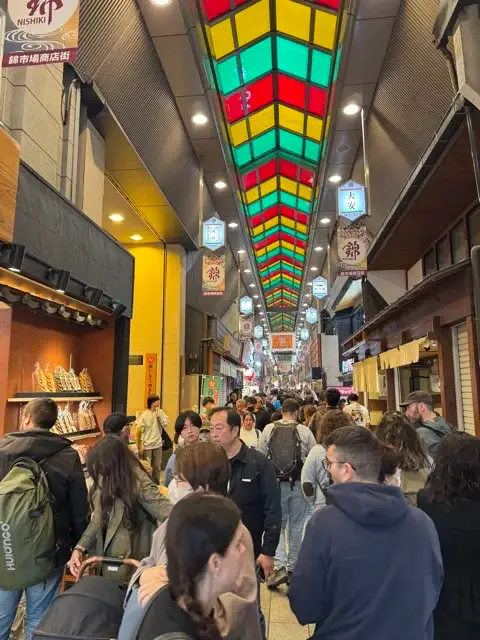Inside Nishiki Market
