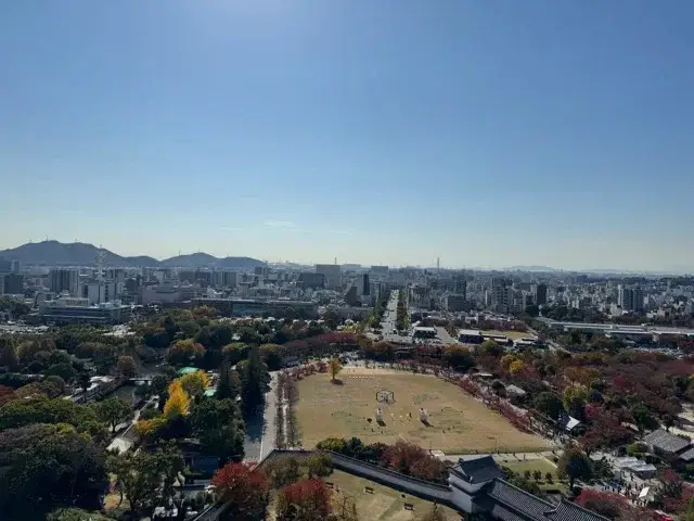 Another view from the upper levels of the main keep