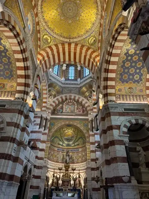 Interior of Notre-Dame de la Garde