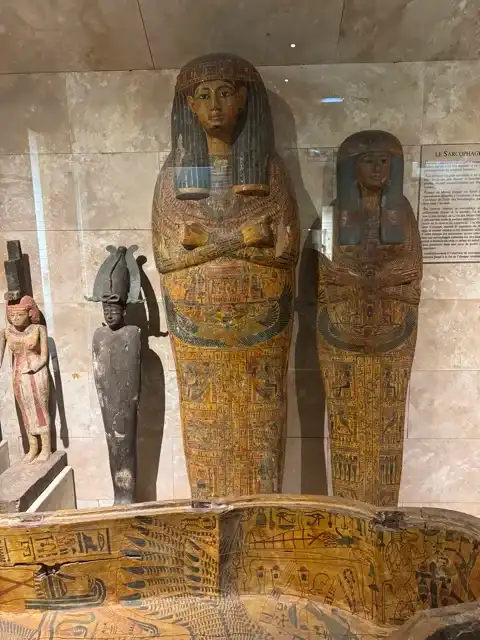 More artifacts in the Egyptian section of La Charité Museum