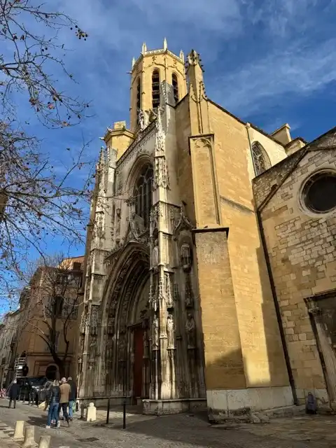 Front of Cathedrale Saint-Sauveur d'Aix-en-Provence