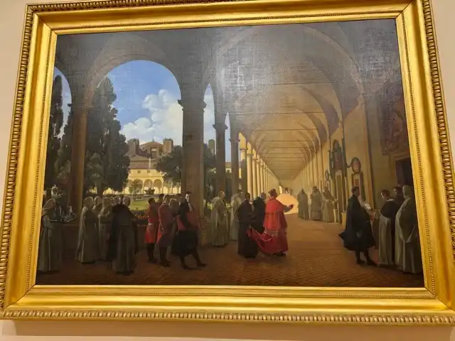 Le cloître de Sainte-Marie-des-AngesFrançois Marius Granet(Aix-en-Provence, 1775 - 1849)Musée Granet