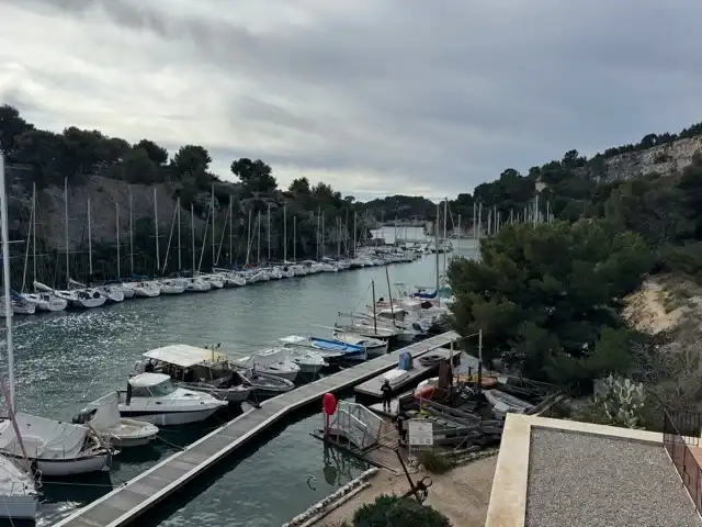 A closer view of Calanque de Port-Miou