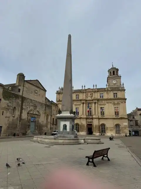 Roman obelisk in Place de la Republique