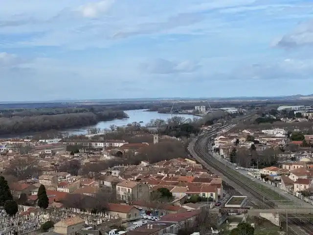 Another view from atop the Frank Gehry LUMA tower