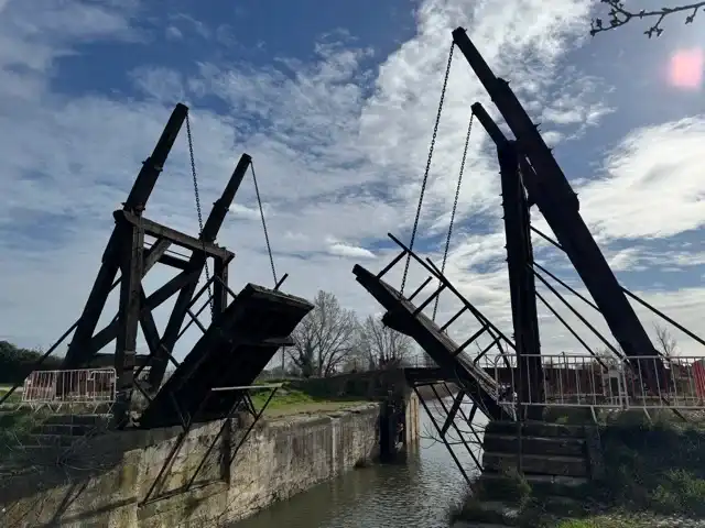 Pont Van Gogh viewed from the canal bank