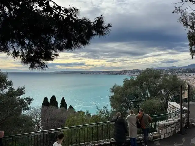 A view from farther up Colline du Chateau