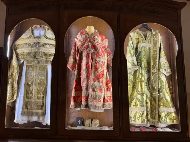 Religious garb in the museum