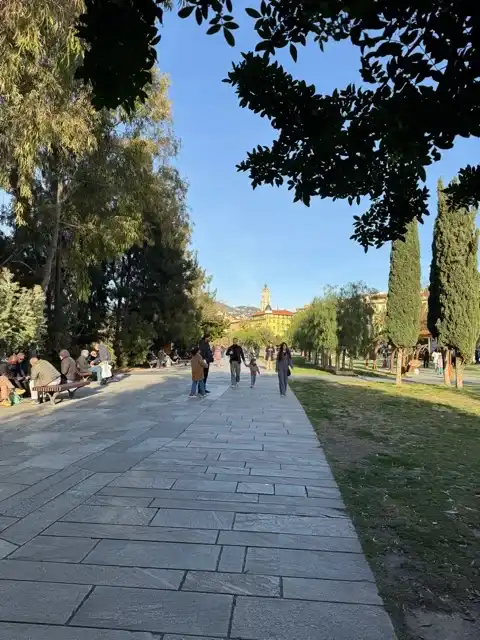 Promenade du Paillon.