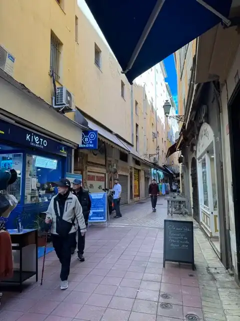 Back in Nice's old town