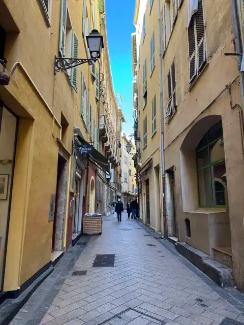 Back in Nice's old town