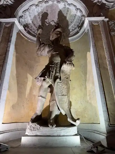 Statue at Palais Lascaris