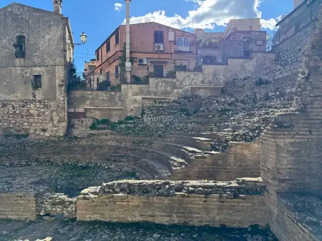Roman Odeon in Taormina