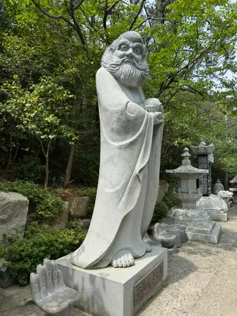 Coin catcher at Haedong Yonggungsa Temple