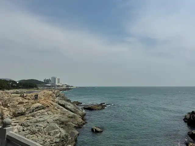 View out to sea from Haedong Yonggungsa Temple