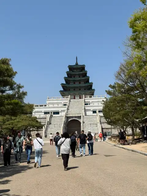 Pagoda beside the National Folk Museum