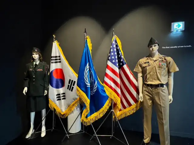A display at the JSA Museum