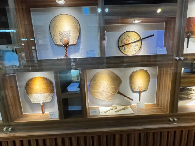 Some fans at the museum in the Fan Culture Centre