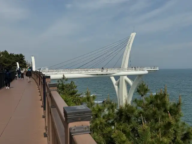 The white observation deck