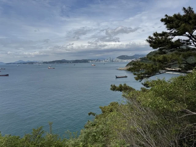 A vista in Taejongdae Park
