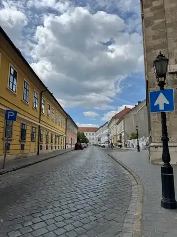 Another street between the alleged Buda Castle and Matthias Church