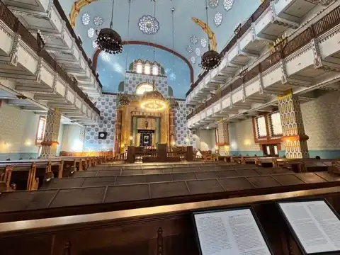 Interior of the Orthodox Synagogue