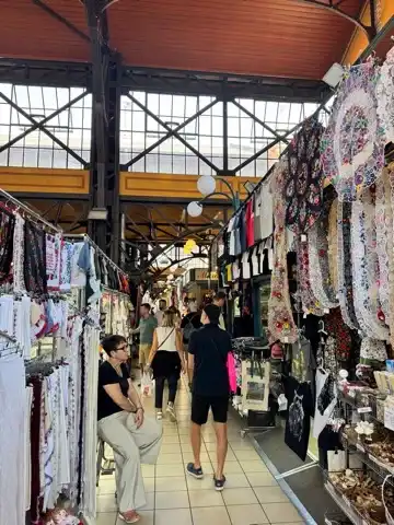 One of the balconies of the Central Market Hall